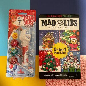 2023 Christmas Theme Pop Ups! Bumble & Deck the Hall Mad Libs Set